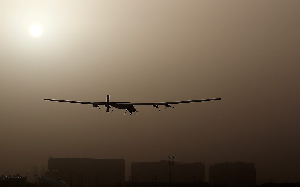 De Solar Impulse 2. beeld AFP