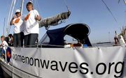 Abortusboot van Women on Waves. Foto EPA