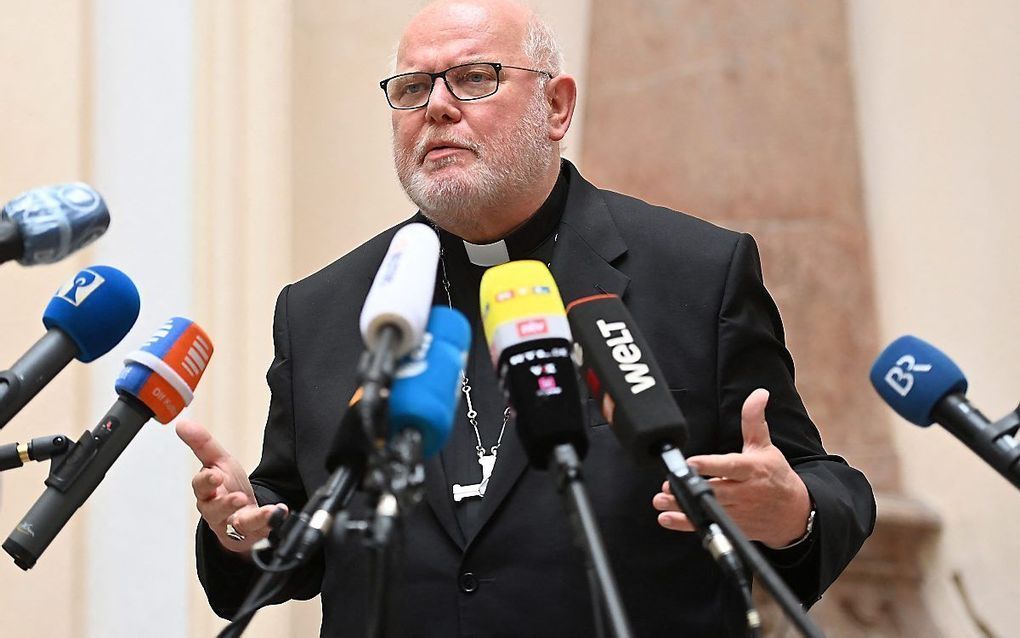 Marx, during a press conference on Friday. photo AFP, Lennart Preiss
