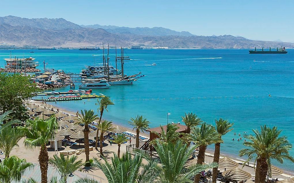 EILAT. Terroristen vuurden woensdag vier raketten af op de Israëlische badplaats Eilat. beeld iStock