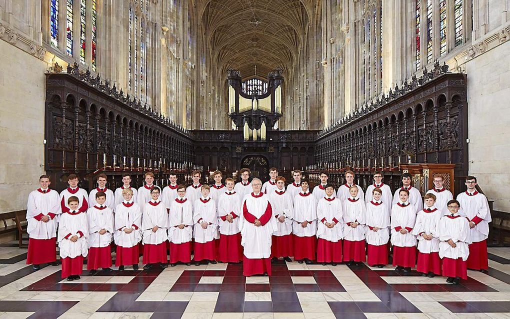 King’s College Choir. beeld King’s College Cambridge, Keven Leighton