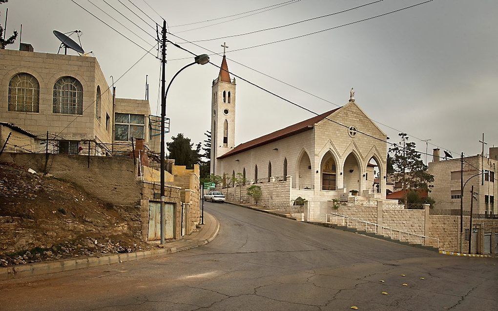 Een kerk in Amman, de hoofdstad van Jordanië. beeld RD, Henk Visscher