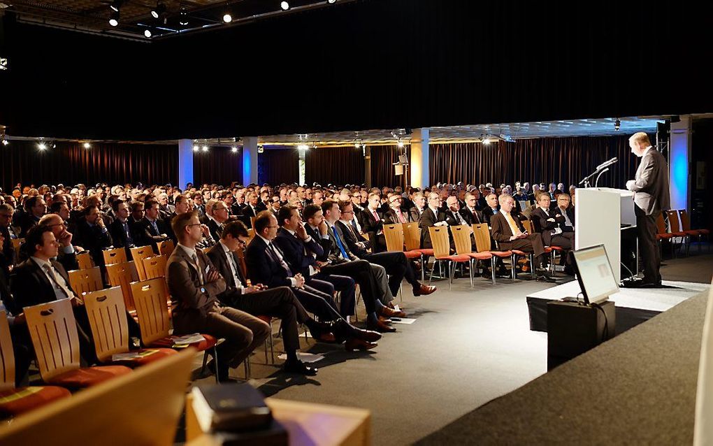 De SGP hield in april in Hoevelaken haar jaarlijkse partijdag. beeld Theo van der Elst