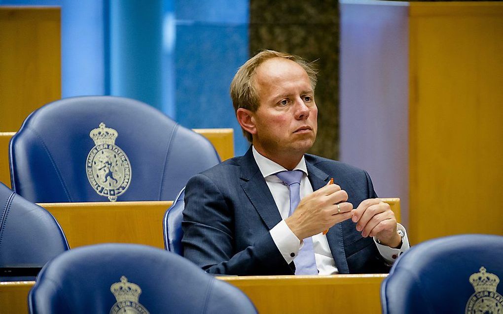 Krijgen SGP-leider Van der Staaij en zijn collega's Dijkgraaf en Bisschop na de volgende Kamerverkiezingen versterking? Beeld ANP, Bart Maat.