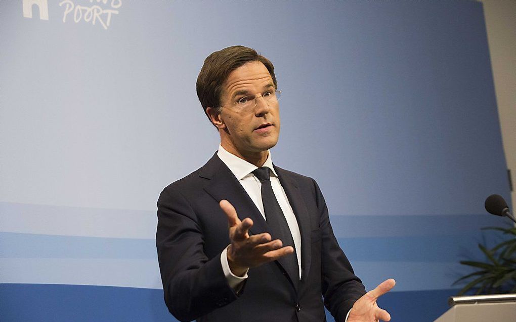 Rutte. beeld ANP