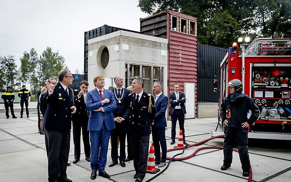 Brandweer Nederland, alle brandweerkorpsen samen, bestaat dit jaar honderd jaar. beeld ANP