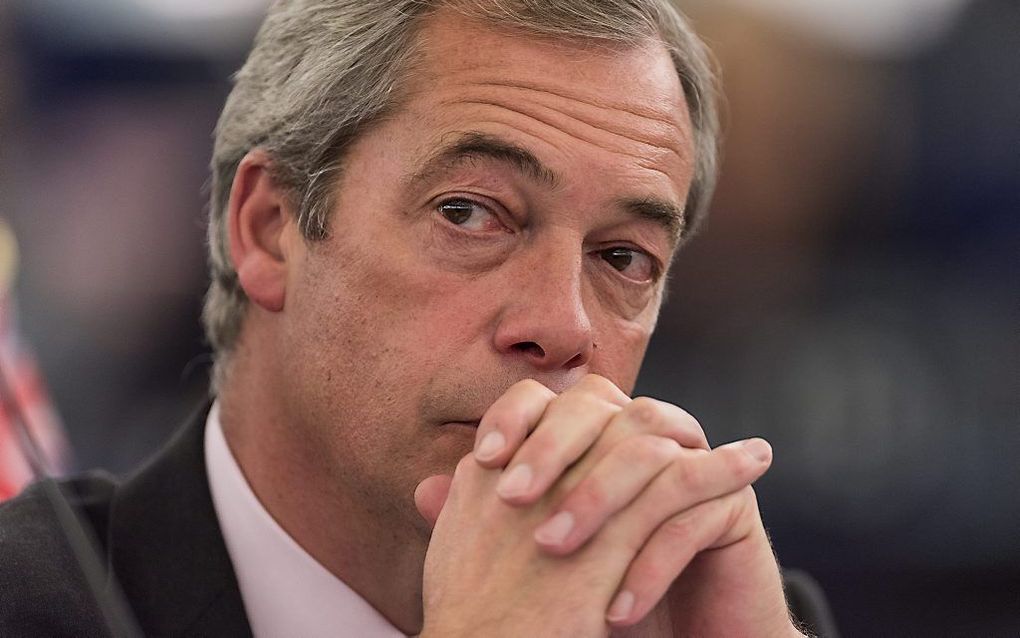 Nigel Farage. beeld EPA