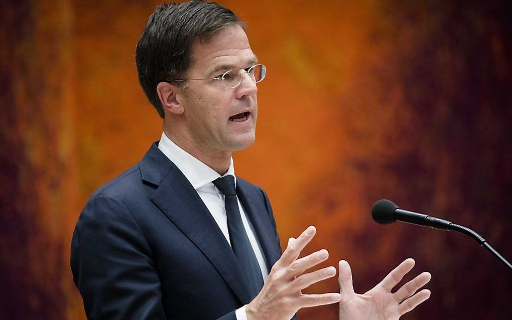 Premier Rutte. beeld ANP, Bart Maat