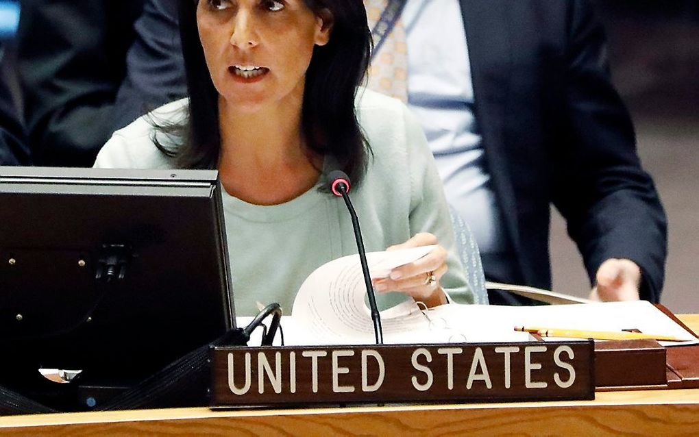 Nikki Haley. beeld EPA