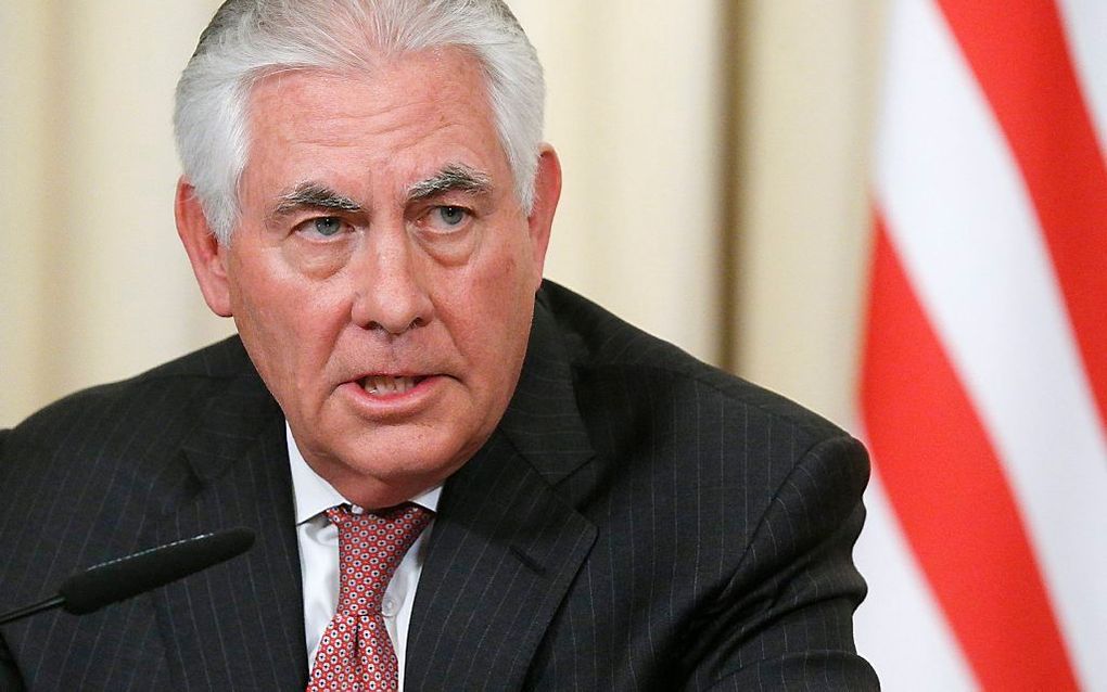 Tillerson. beeld EPA