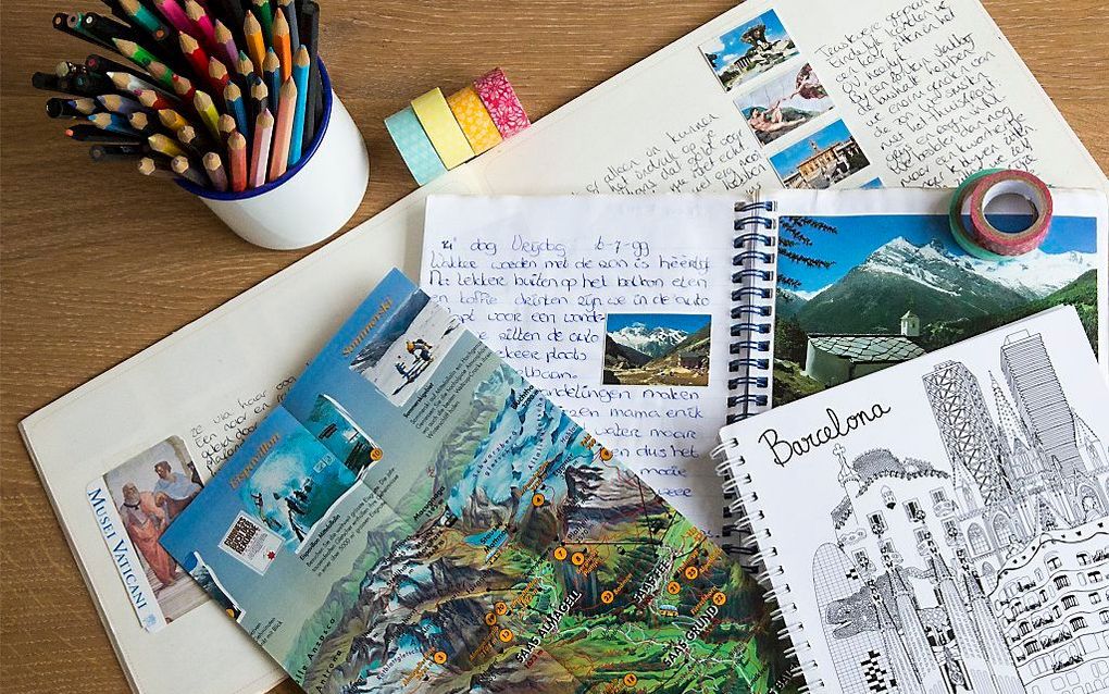 Vakantiedagboeken. beeld Jaco Hoeve