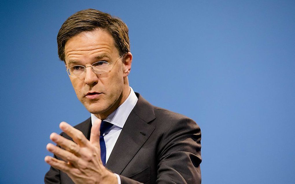 Premier Rutte. beeld ANP, Bart Maat