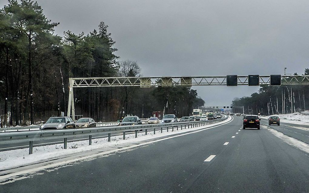 De A12 bij Arnhem. beeld ANP