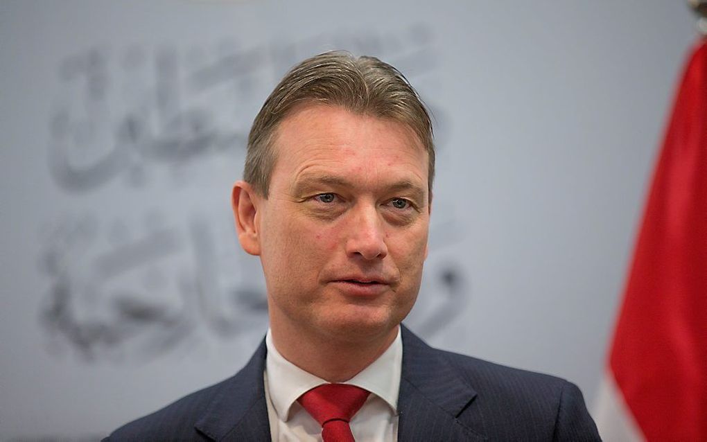 Minister Zijlstra (Buitenlandse Zaken). beeld EPA, Atef Safadi