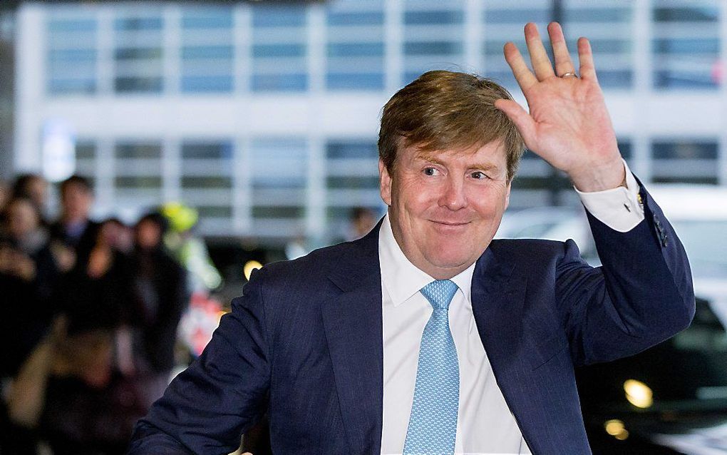 Koning Willem-Alexander. beeld ANP, Patrick van Katwijk.