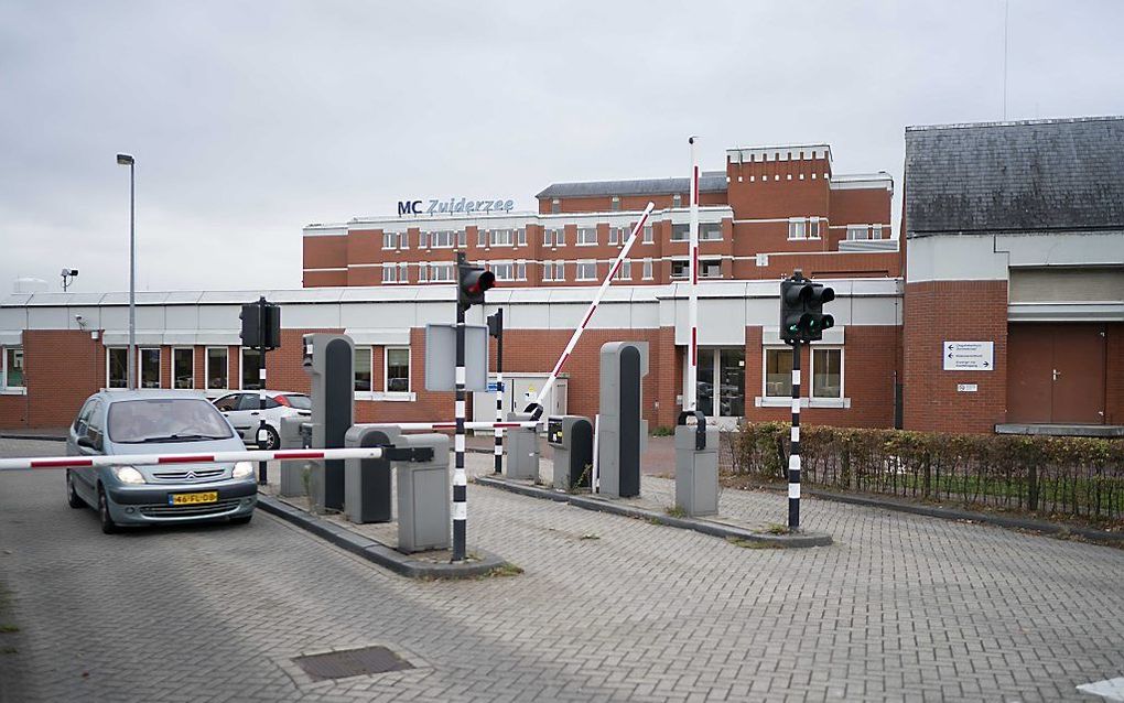 Exterieur van het failliet verklaarde Lelystadse ziekenhuis MC Zuiderzee. beeld ANP, Jasper Juinen