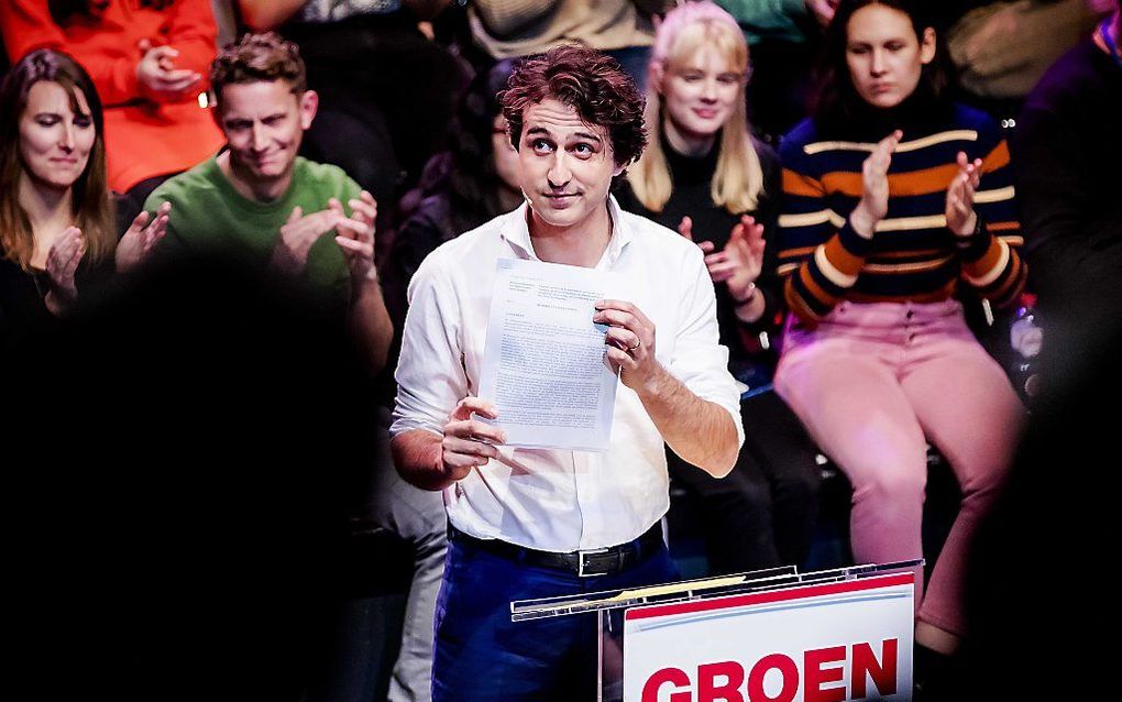 GroenLinksfractievoorzitter Klaver. beeld ANP, Robin van Lonkhuijsen