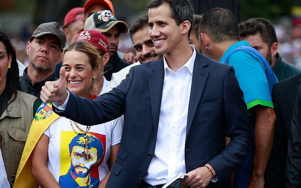 Juan Guaidó Márquez. beeld EPA