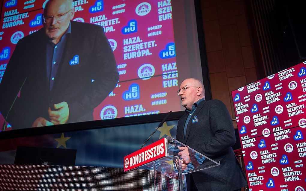 Timmermans. beeld EPA