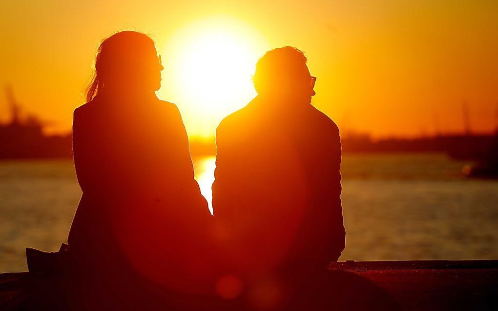 Niet eerder was het in De Bilt in februari zo warm als maandag. beeld ANP