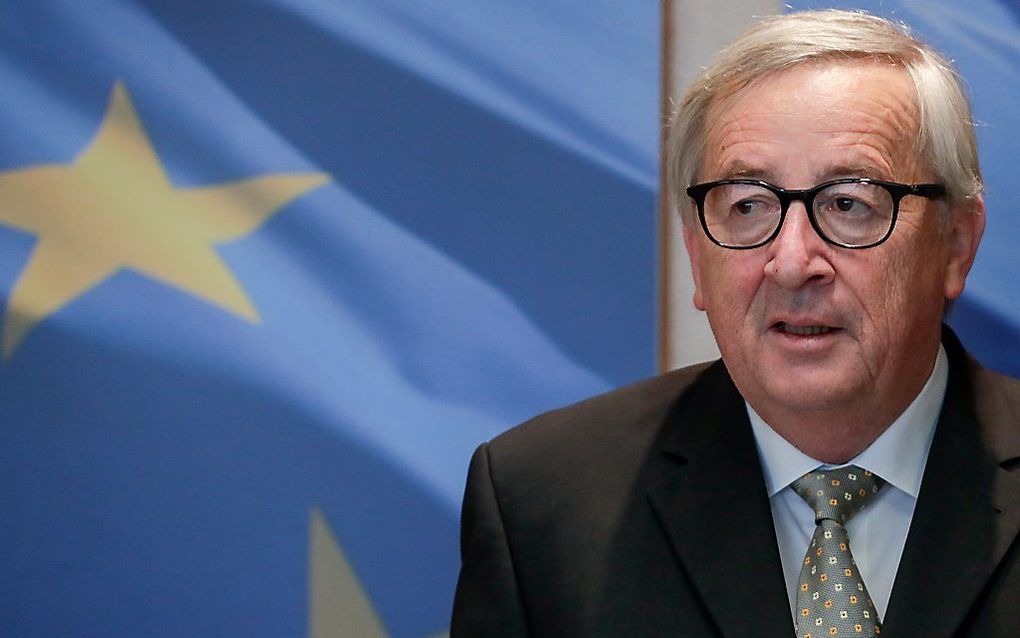 Juncker. beeld EPA