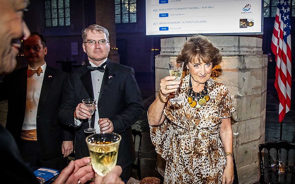 Prinses Margriet bij het galadiner van de Netherlands-America Foundation (NAF). beeld ANP