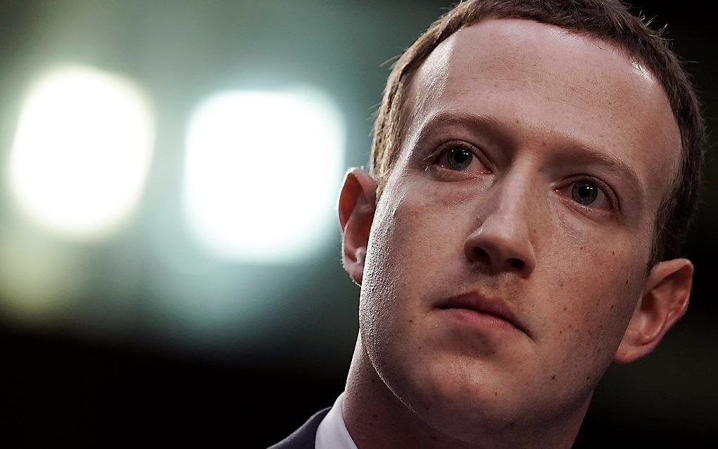 Zuckerberg. beeld AFP, Alex Wong