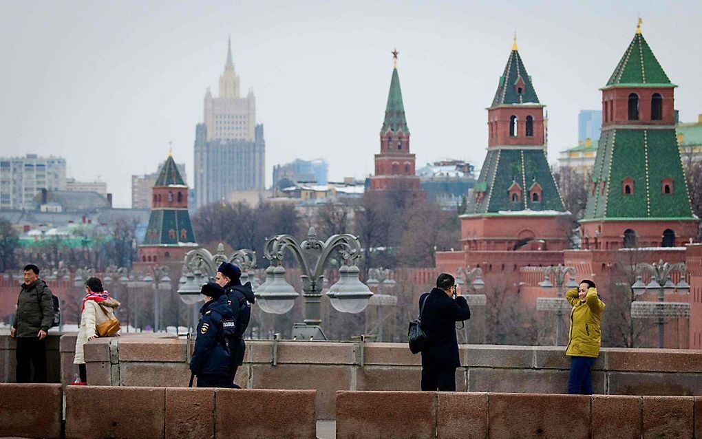 Het Kremlin in Moskou. beeld  AFP, Mladen ANTONOV