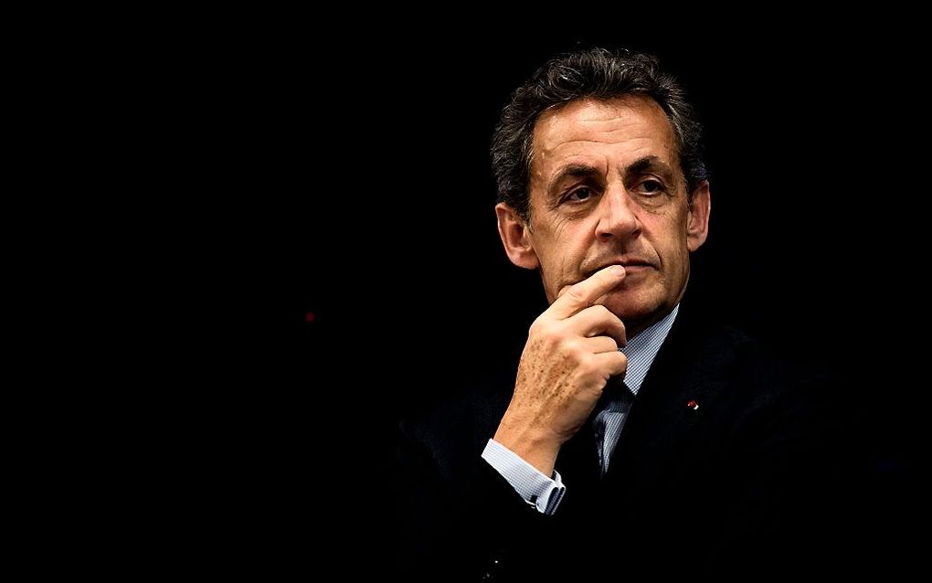 De Franse oud-president Sarkozy. beeld AFP, Jeff Pachoud