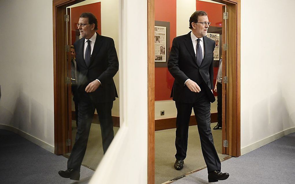 Rajoy. beeld AFP