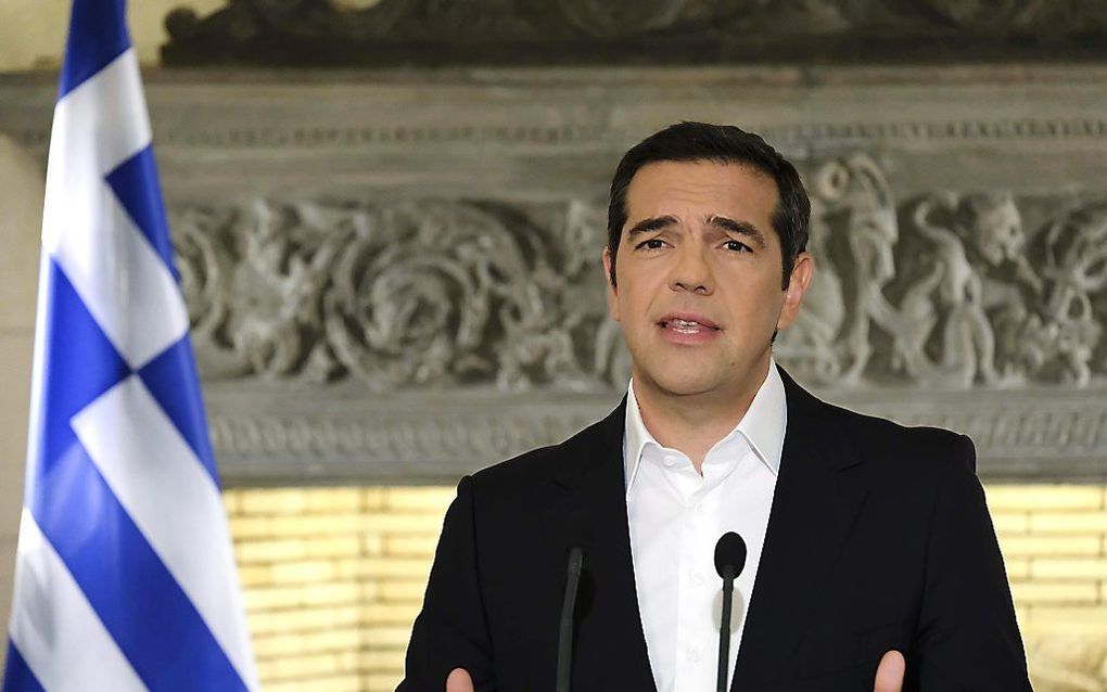 Alexis Tsipras. beeld AFP