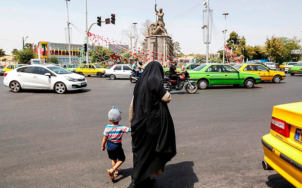 VS overwegen militaire actie tegen Iran om olietoevoer Perzische Golf veilig te stellen. beeld AFP, Atta Kenare