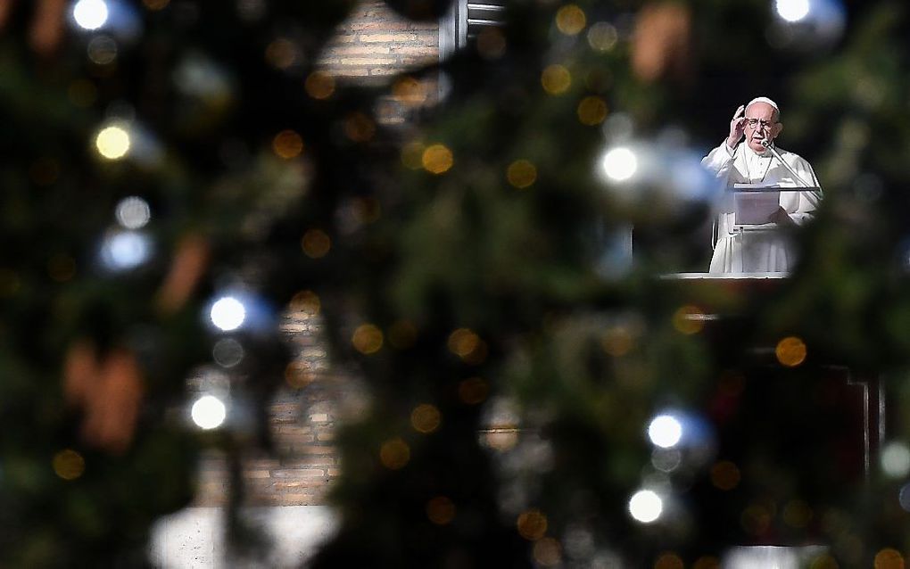 Paus Franciscus. beeld  AFP, Alberto Pizzoli