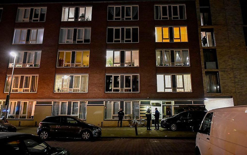 De Oudenoord, waar Gökmen T. maandagavond werd aangehouden. beeld AFP