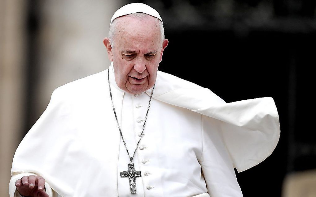 Paus Franciscus. beeld AFP