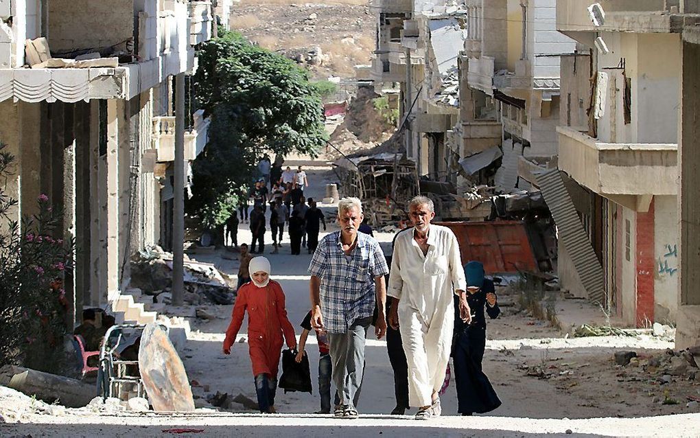 Aleppo. beeld AFP