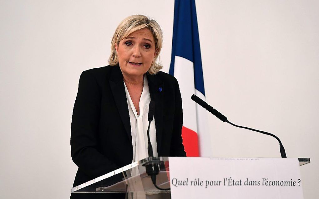 Marine Le Pen. beeld AFP PHOTO / GABRIEL BOUYS