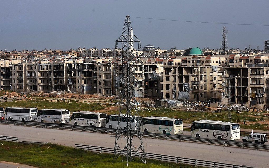 Aleppo. beeld AFP, George Ourfalian