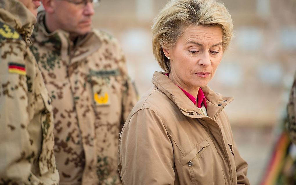 De Duitse minister van Defensie Ursula von der Leyen, december 2016. beeld AFP, Gregor Fischer