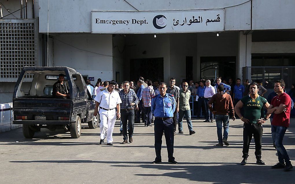 Ziekenhuis in Caïro. beeld AFP, Mohamed El-Raai