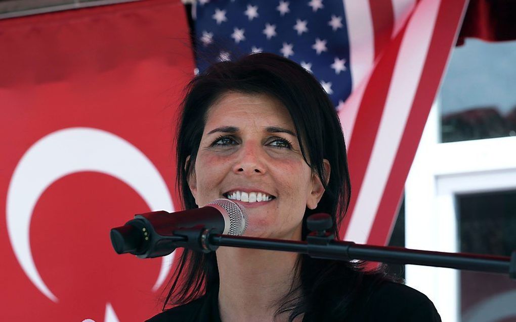 Nikki Haley. beeld AFP