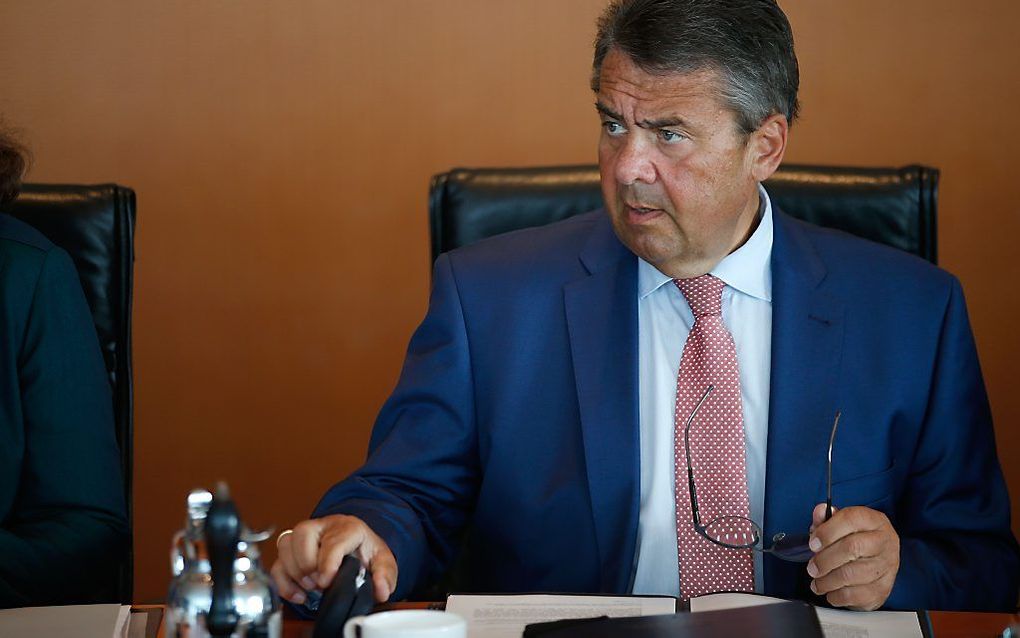 Sigmar Gabriel. beeld AFP, Axel Schmidt