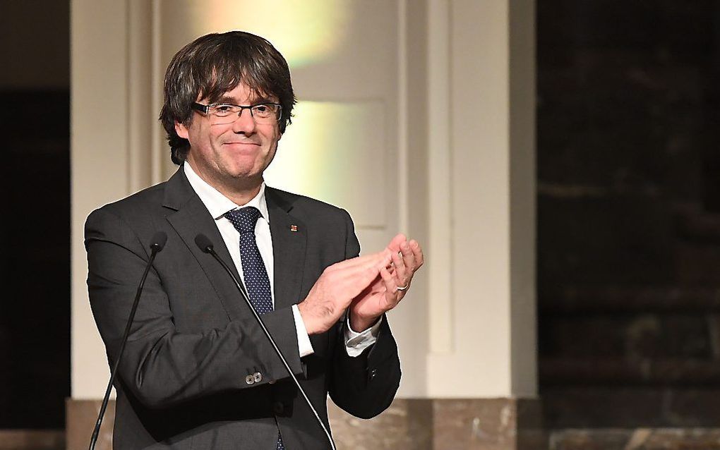 Carles Puigdemont. beeld AFP