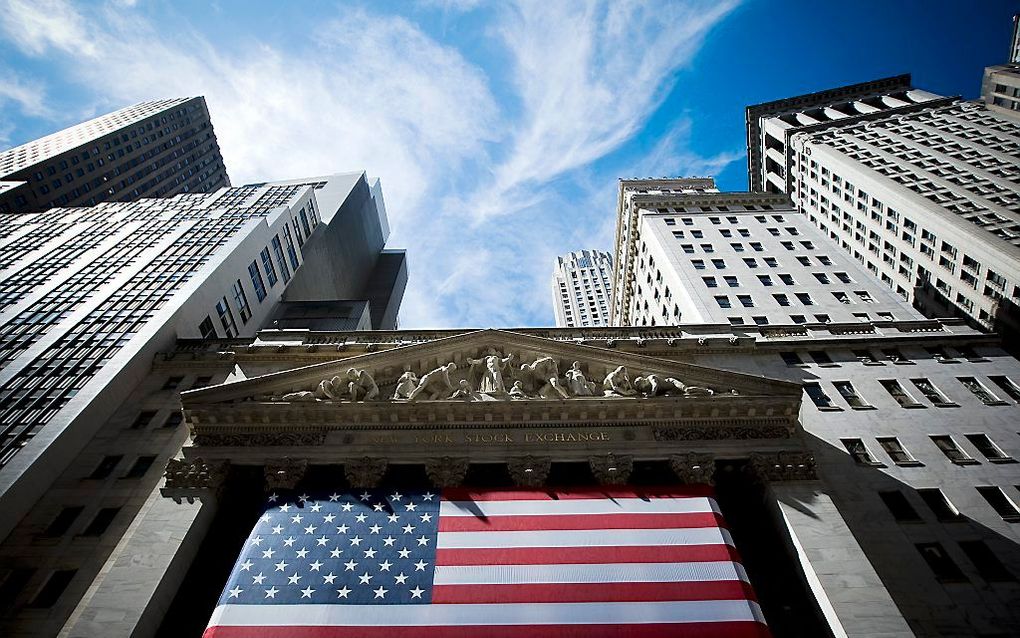 New York, Wall Street. beeld ANP