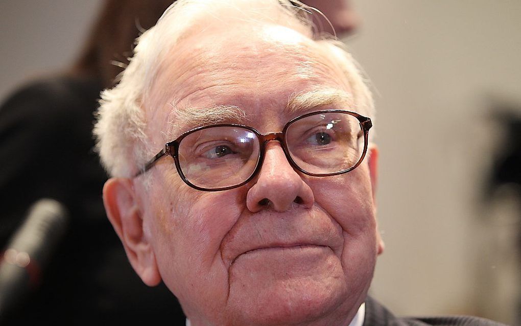 Multimiljardair Warren Buffett. beeld AFP