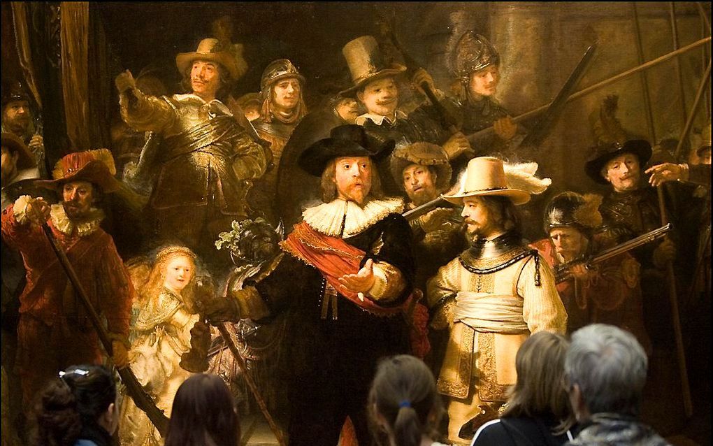 De Nachtwacht, het bekendste schilderwerk van Rembrandt van Rijn. beeld ANP