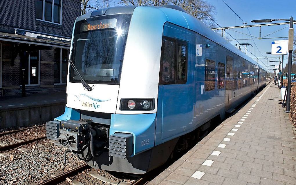 De Valleilijn, tussen Amersfoort en Ede-Wageningen. beeld ANP