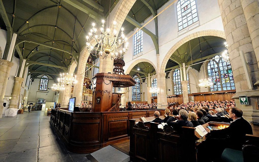 De Sint-Janskerk in Gouda. beeld ANP, Lex van Lieshout