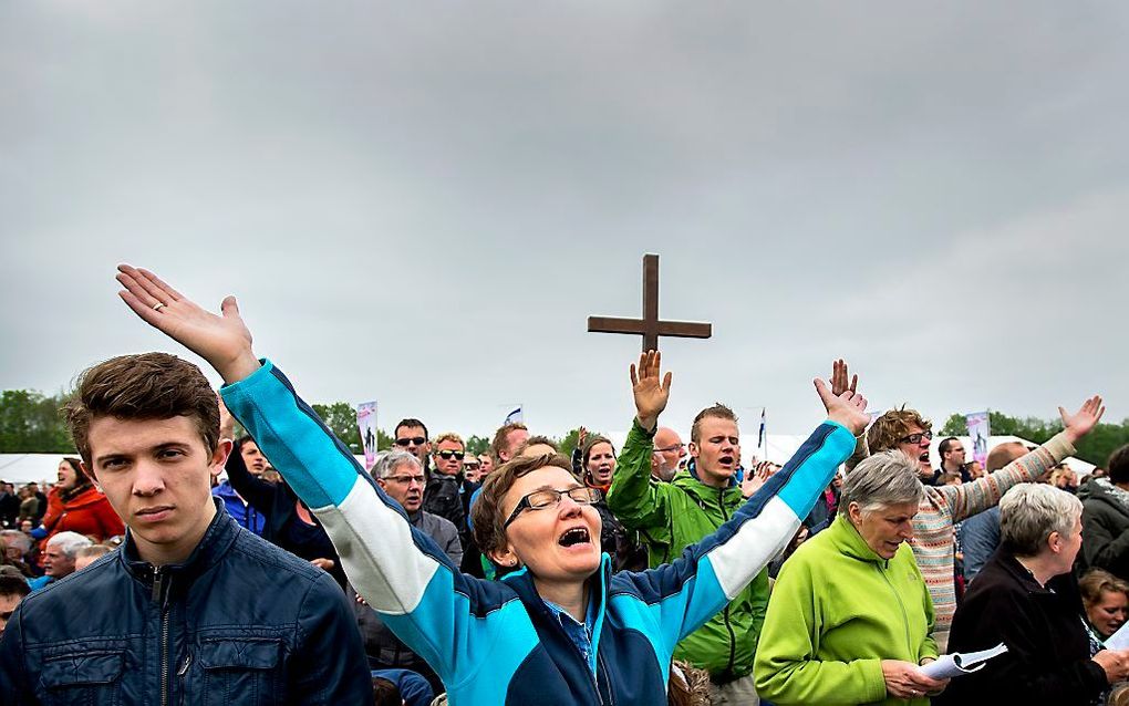 De Vrije Universiteit (VU) start per 6 maart een onderzoeksplaats voor de charismatische beweging in Nederland. beeld Robin van Lonkhuijsen