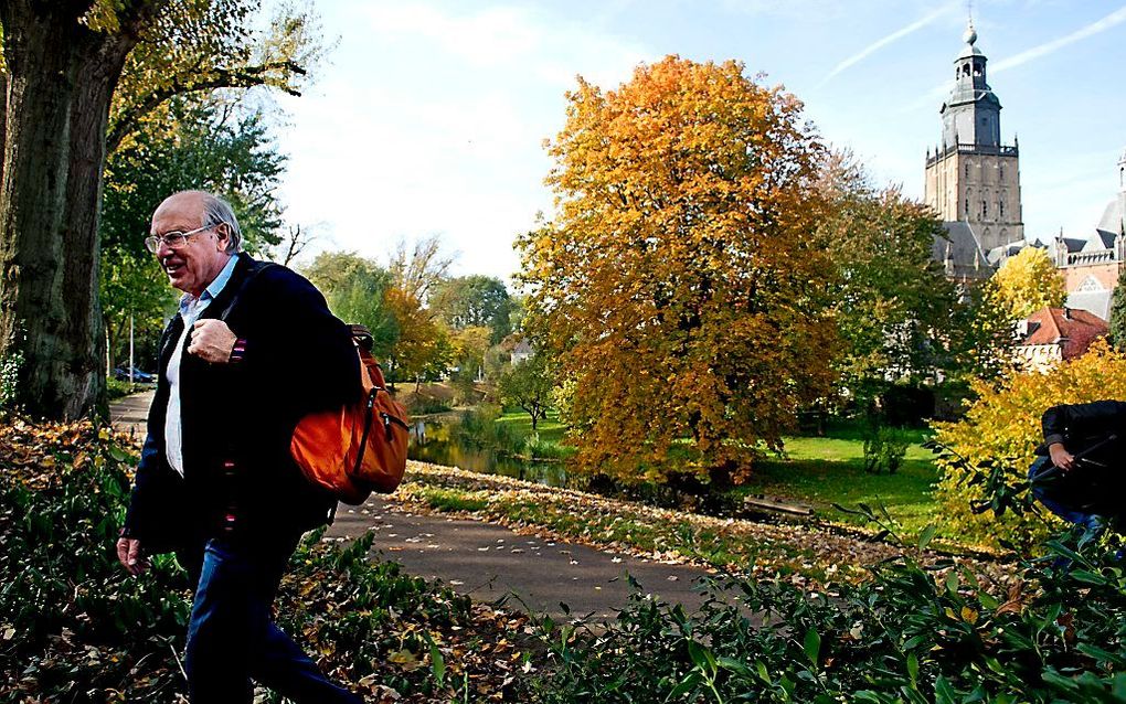 De 71-jarige Albert Heringa na de zogenoemde zelfdodingszaak. beeld ANP